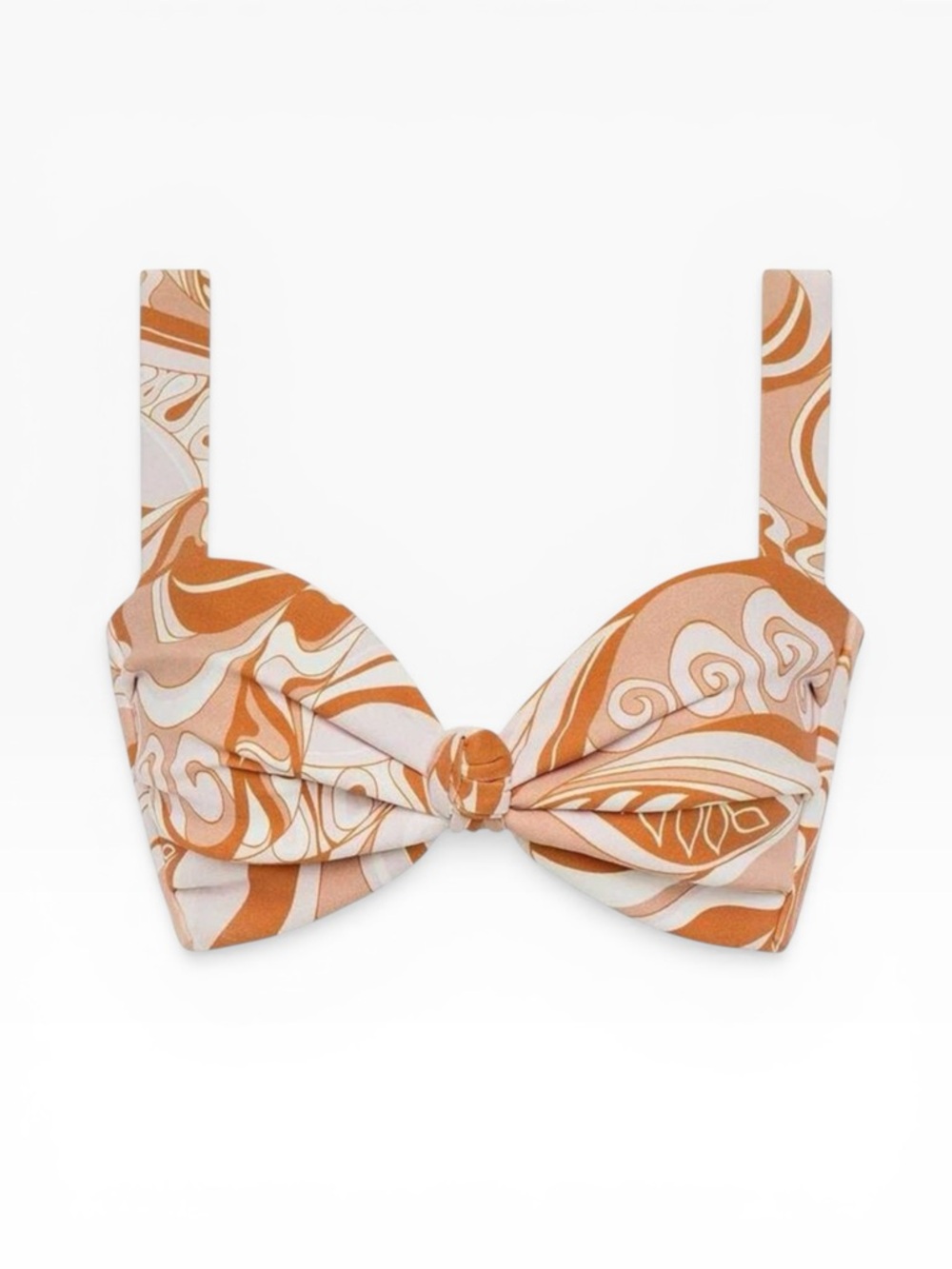 new Montce x Free People 𒀭Hayden Bikini Top XL 𒀭Tamarindo Bottom M 𒀭Carmel Print - Picture 4 of 16